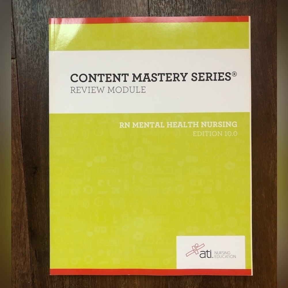 ATI Mental Health Nursing Review Book